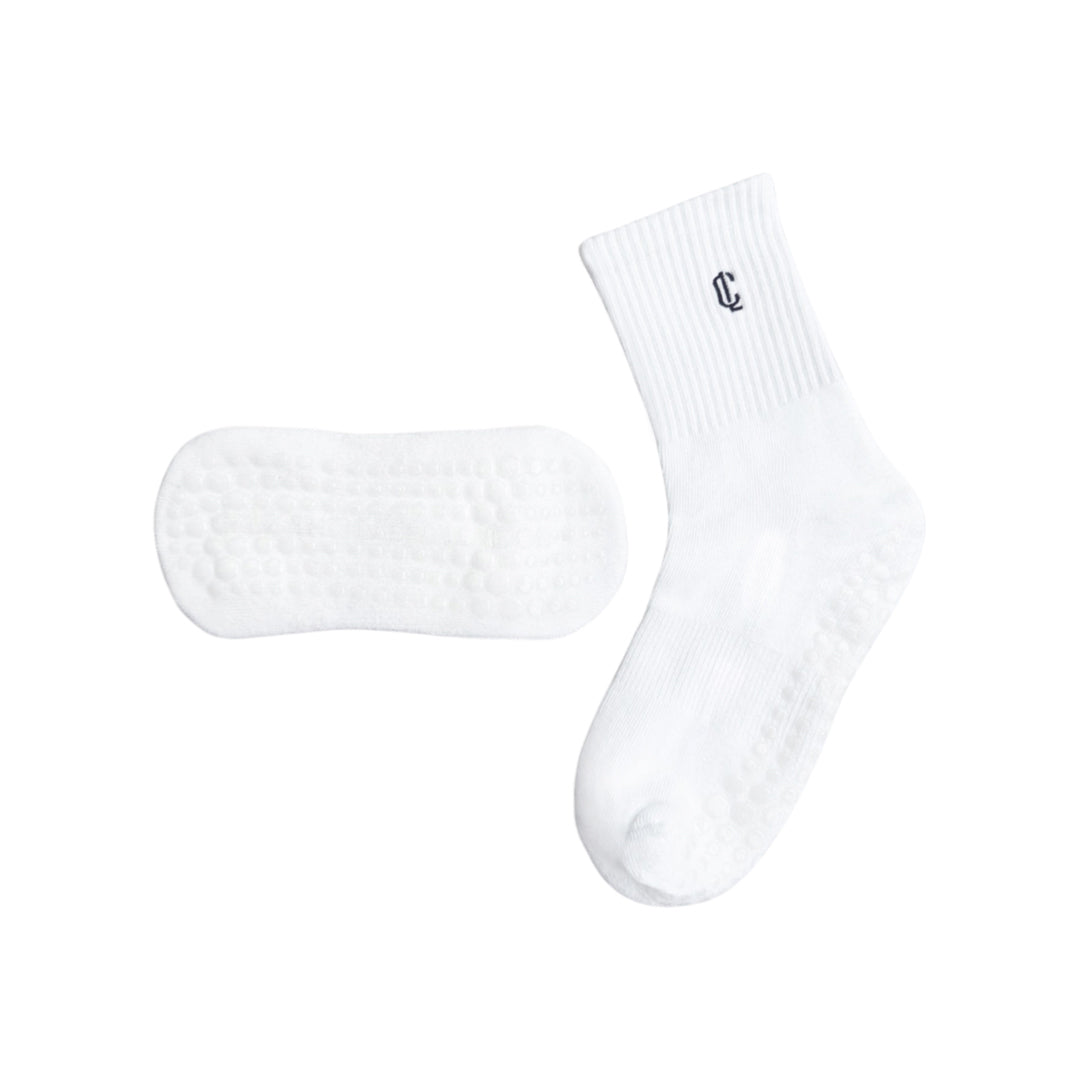 Pilates Grip Socks - Coconut