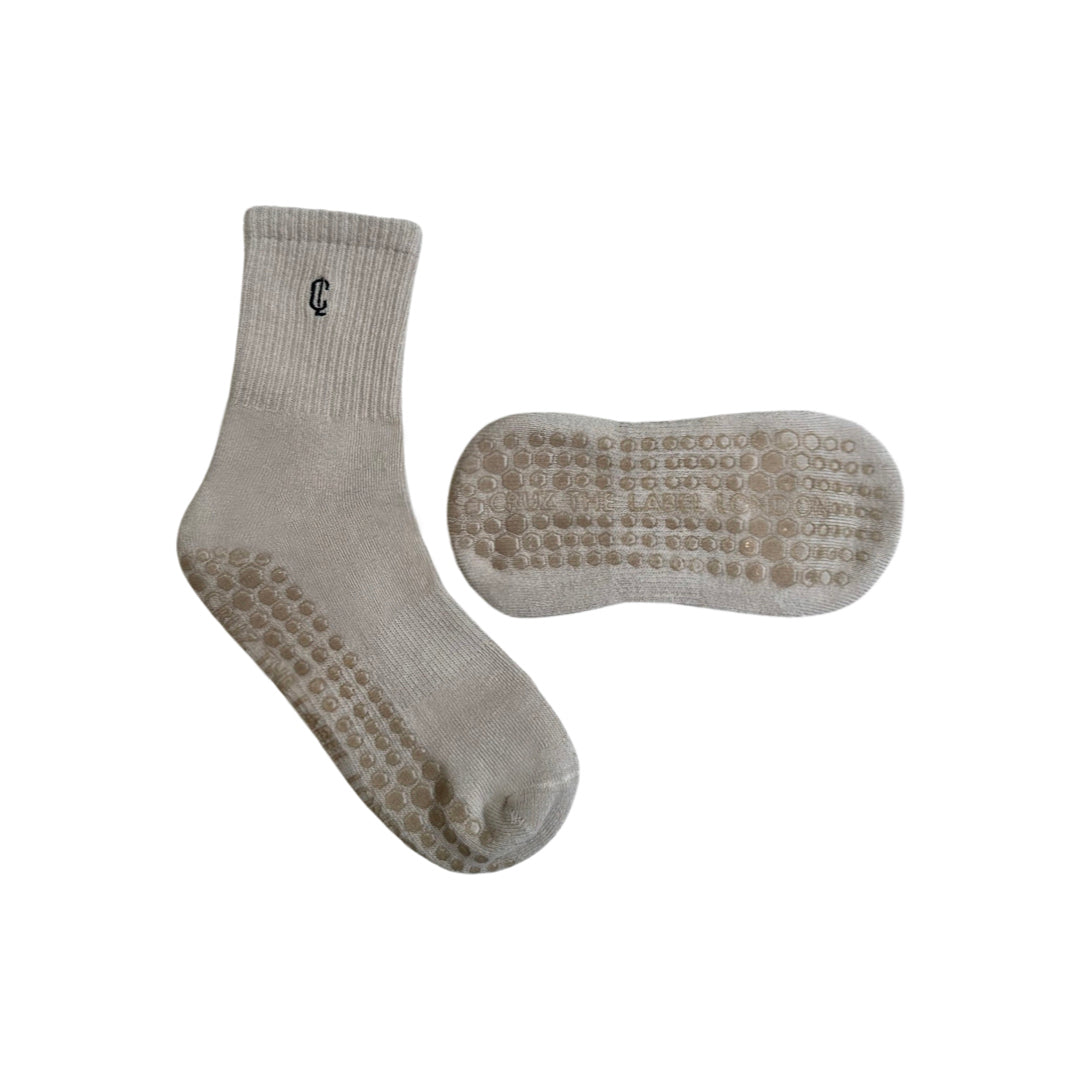 Pilates Grip Socks - Sand